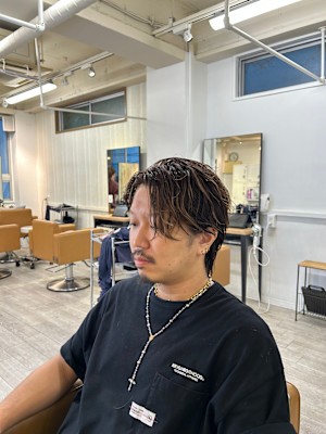 メンズ/メンズカット/マッシュ/センターパート／外国人風