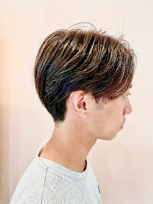 毛流れショート