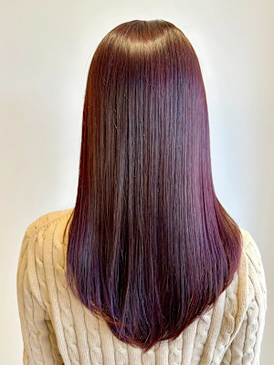 ストロベリーピンク/艶カラー/ボルドー