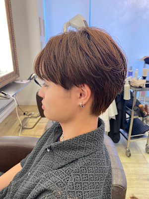 韓国マッシュブリーチありカラー