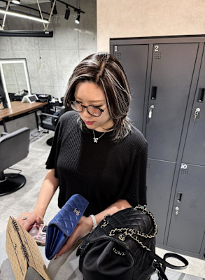 ★レイヤーボブに映えるハイライト★