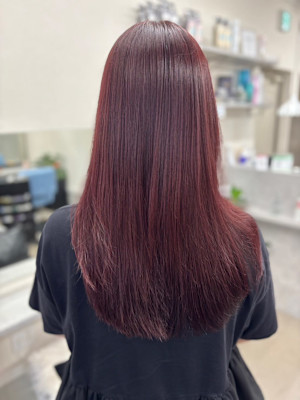 ワインレッドカラー