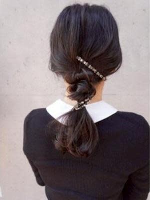 #三つ編みアレンジ