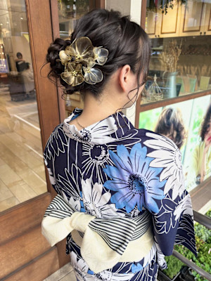 【Neolivekuta】浴衣着付けヘアセット