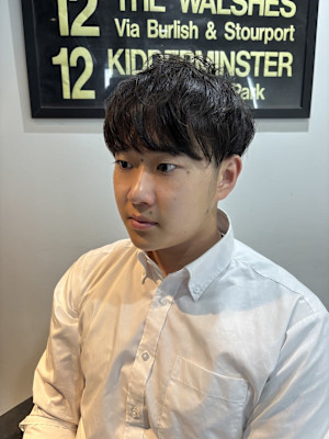 20代30代【好印象マッシュショート】骨格補正/メンズカット