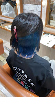 【Neolivekuta】☆インナーカラー×ブルー☆【町田】