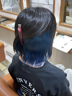 【Neolivekuta】☆インナーカラー×ブルー☆【町田】