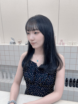 《花屋併設》透明感カラー