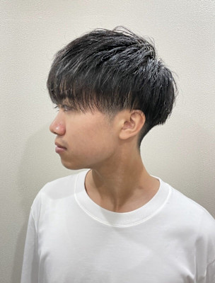 簡単セット！！ナチュラルショートマッシュ【新宿/理容室】