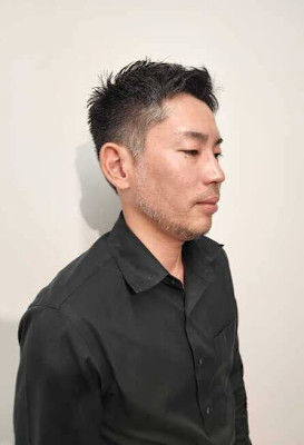 メンズ　清潔感抜群フェードビジネスショート