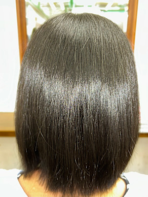 縮毛矯正ショート