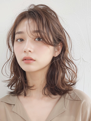 20代30代40代　薄めワイドバング透明感＃33