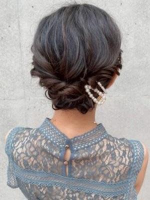 #スッキリまとめ髪　#ねじねじセットアップ