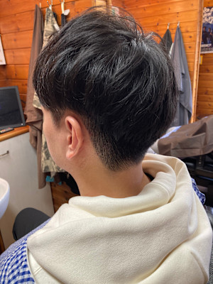 ツーブロックマッシュ