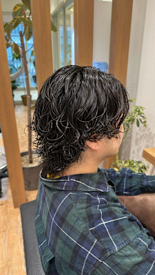 縦落ちスパイラルパーマ