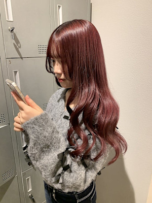 【Lolonois天満】ボルドーレッド