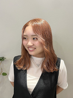 【Lolonois天満】オレンジベージュ