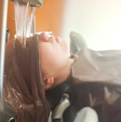 疲労改善！眼浸浴ヘッドスパ♪