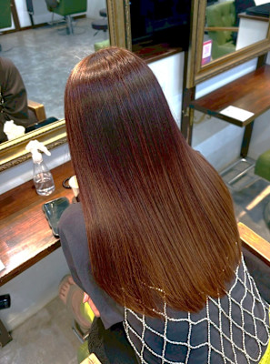 髪質改善/縮毛矯正/酸性ストレート/暗髪/艶髪/ブラウン