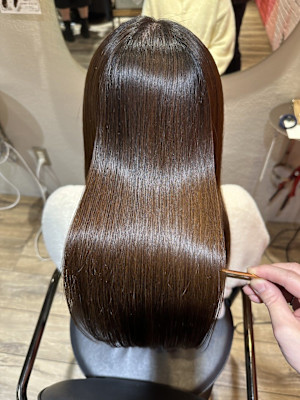 【Lolonois天満】艶髪髪質改善ストレート