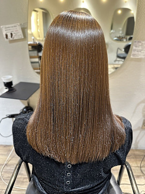 【Lolonois天満】艶髪髪質改善ストレート