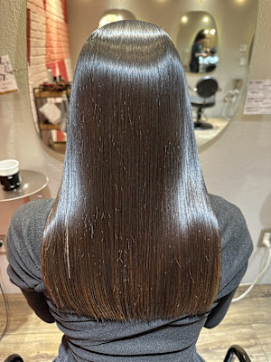 【Lolonois天満】艶髪髪質改善ストレート