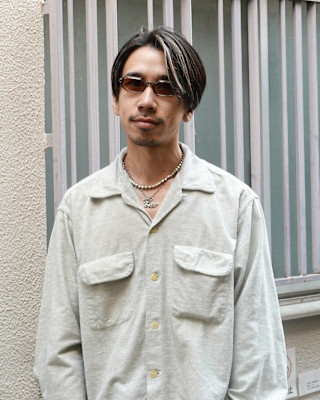 【Lolonois天満】メンズセンターパートハイライト