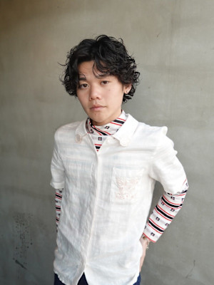 【Lolonois天満】メンズカーリーパーマ