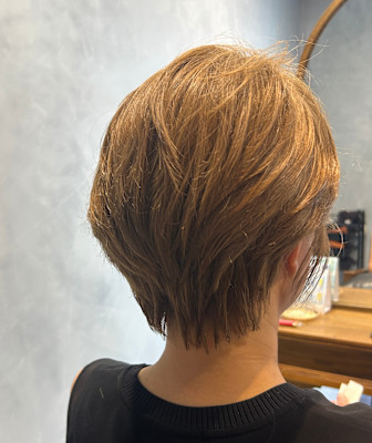 ハイトーンカラーショート