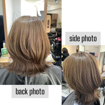 お客様スタイル 長さ伸ばし中スタイル
