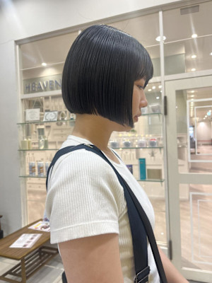 【黒田】ミニボブ/リップラインボブ