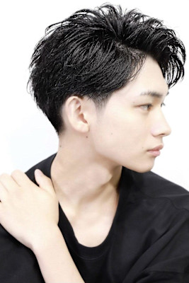 大人かきあげショート