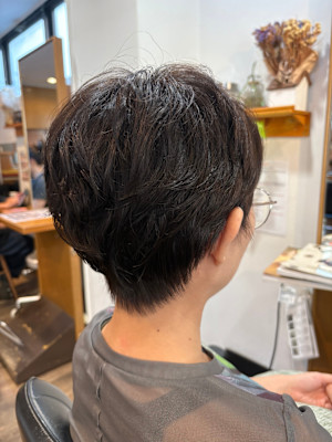 〈江戸 桃海〉ショートパーマ/パーマ/ベリーショート/吉祥寺