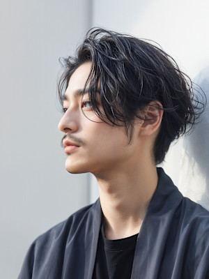 20代30代40代　無造作ミディアム＃28