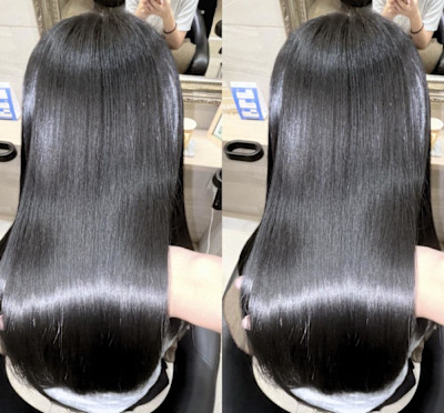 縮毛矯正×髪質改善