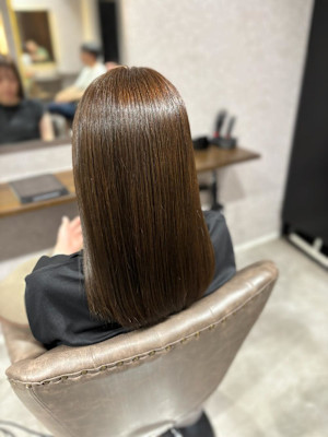 縮毛矯正×髪質改善