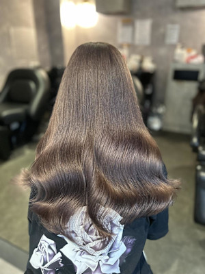 ナナセ/ラベンダーグレージュ/ハイトーン