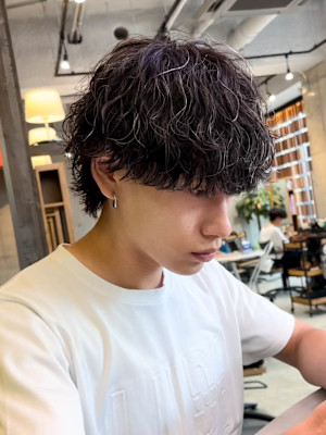 【Lolonois中津】メンズマッシュパーマ