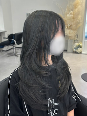 ブリーチなしダブルカラー