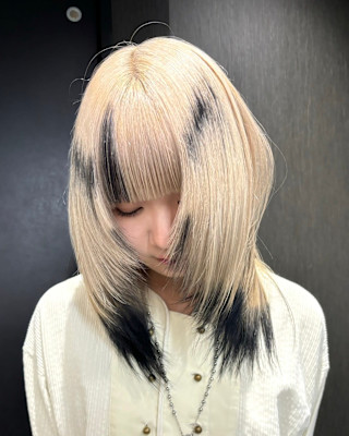 オーダーメイド　デザインカラー　ハイトーン　表参道/原宿