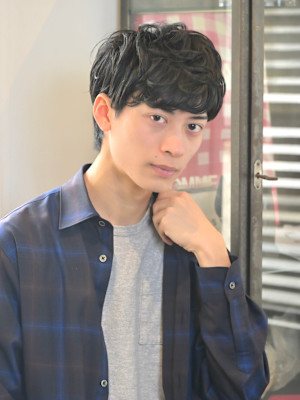 ビジネスヘア就活ヘアツーブロック刈り上げフェードメンズ