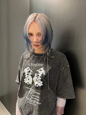 エンドカラー　デザインカラー　ハイトーン　表参道/原宿