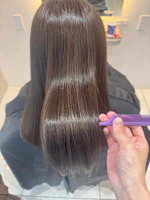髪質改善ヘアカラー