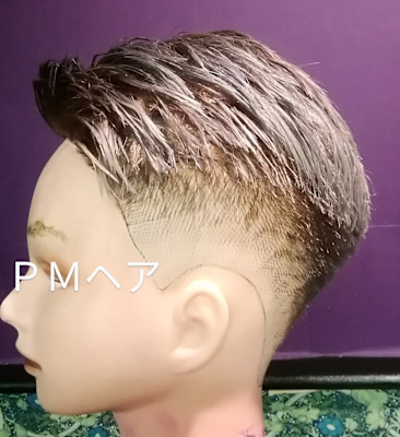 Wブリーチオンカラー、シルバー