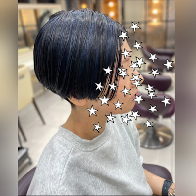 【松浦】アンブレラカラー＋ハンサムショート