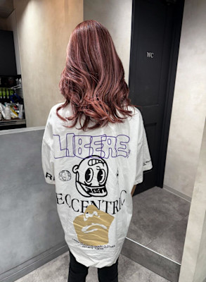 ★サマーピンク系ハイライト★