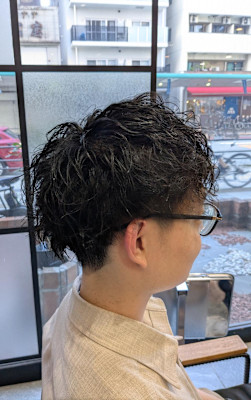 メンズパーマスタイル