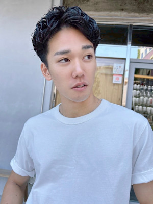 ナチュラルメンズパーマ