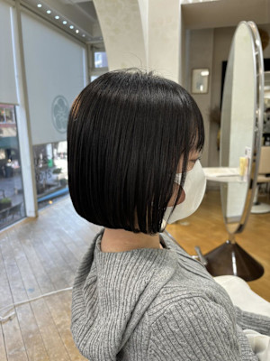 【簡単まとまるボブ】