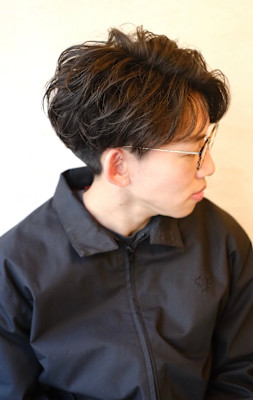 men's barber Amo×スタイル